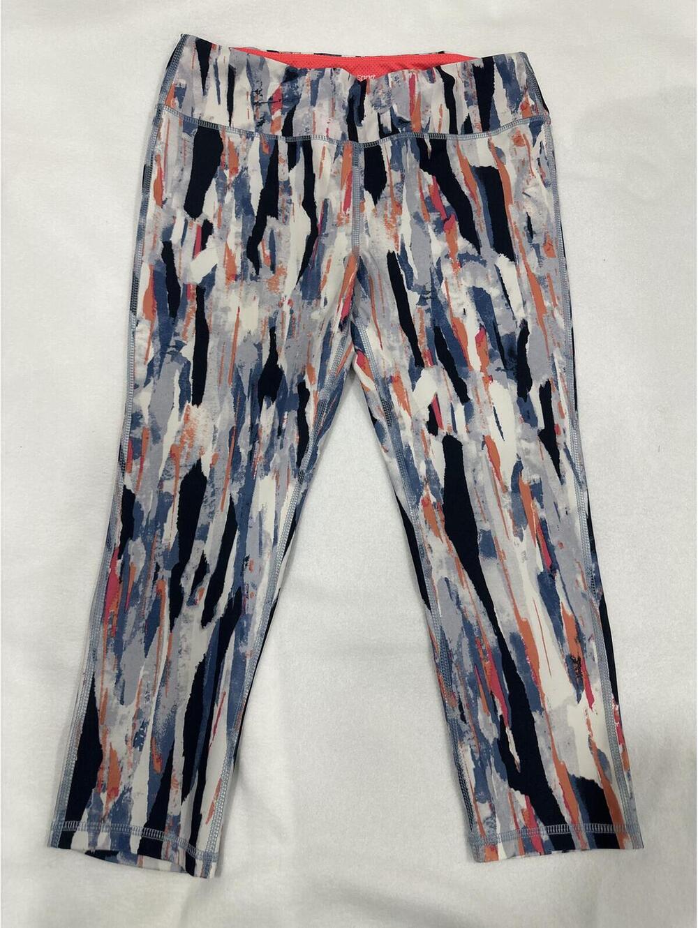 Marika Sport Women's Medium 8-10 Abstract Print Athletic Leggings
